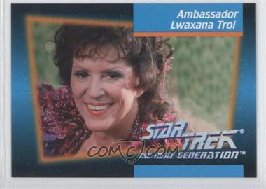 1992 Impel Star Trek The Next Generation - [Base] #017 - Ambassador Lwaxana Troi