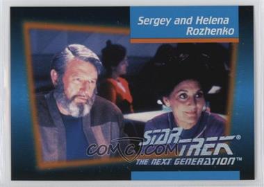 1992 Impel Star Trek The Next Generation - [Base] #019 - Sergey And Helena Rozhenko