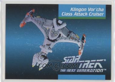 1992 Impel Star Trek The Next Generation - [Base] #033 - Klingon Vor'cha Class Attack Cruiser