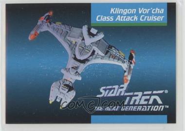 1992 Impel Star Trek The Next Generation - [Base] #033 - Klingon Vor'cha Class Attack Cruiser