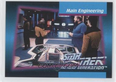 1992 Impel Star Trek The Next Generation - [Base] #054 - Main Engineering