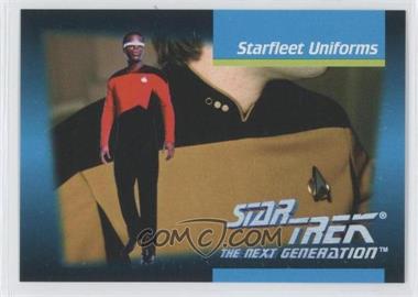 1992 Impel Star Trek The Next Generation - [Base] #075 - Starfleet Uniforms