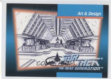 1992 Impel Star Trek The Next Generation - [Base] #085 - Art & Design