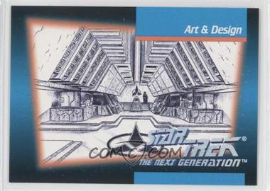 1992 Impel Star Trek The Next Generation - [Base] #085 - Art & Design