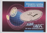 Emergency Landing Of Saucer Module