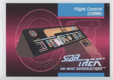 1992 Impel Star Trek The Next Generation - [Base] #097 - Flight Control (conn)