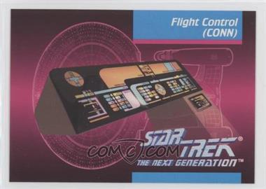 1992 Impel Star Trek The Next Generation - [Base] #097 - Flight Control (conn)