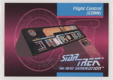 1992 Impel Star Trek The Next Generation - [Base] #097 - Flight Control (conn)