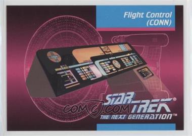 1992 Impel Star Trek The Next Generation - [Base] #097 - Flight Control (conn)