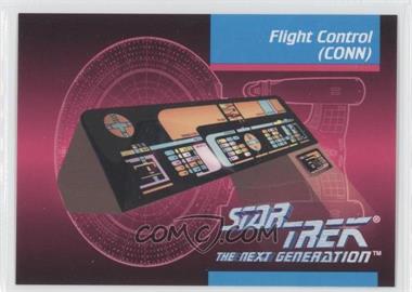 1992 Impel Star Trek The Next Generation - [Base] #097 - Flight Control (conn)