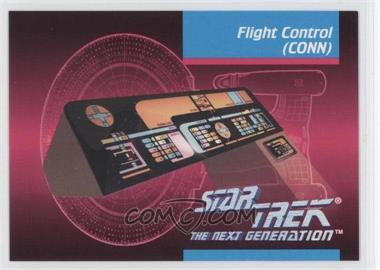 1992 Impel Star Trek The Next Generation - [Base] #097 - Flight Control (conn)