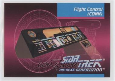 1992 Impel Star Trek The Next Generation - [Base] #097 - Flight Control (conn)