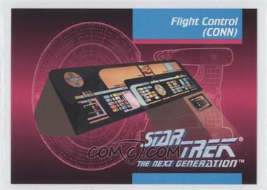 1992 Impel Star Trek The Next Generation - [Base] #097 - Flight Control (conn)