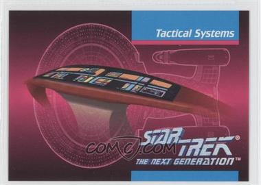 1992 Impel Star Trek The Next Generation - [Base] #099 - Tactical Systems