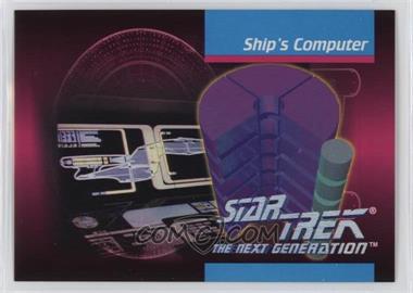 1992 Impel Star Trek The Next Generation - [Base] #101 - Ship's Computer