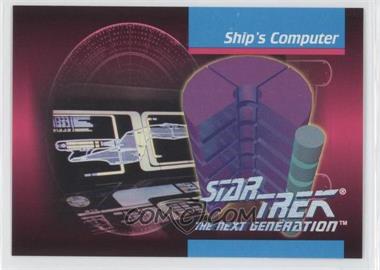 1992 Impel Star Trek The Next Generation - [Base] #101 - Ship's Computer