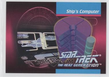 1992 Impel Star Trek The Next Generation - [Base] #101 - Ship's Computer