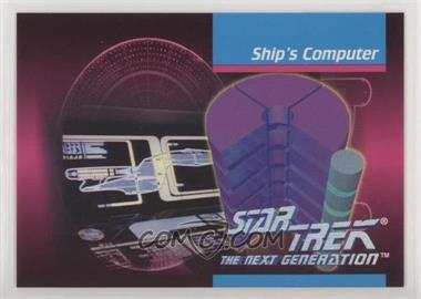 1992 Impel Star Trek The Next Generation - [Base] #101 - Ship's Computer