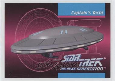 1992 Impel Star Trek The Next Generation - [Base] #111 - Captain's Yacht