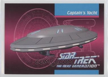 1992 Impel Star Trek The Next Generation - [Base] #111 - Captain's Yacht