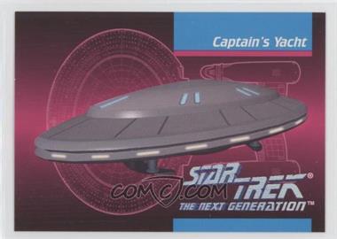 1992 Impel Star Trek The Next Generation - [Base] #111 - Captain's Yacht