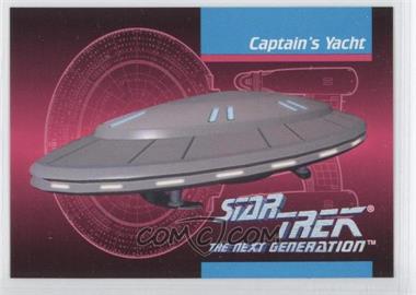 1992 Impel Star Trek The Next Generation - [Base] #111 - Captain's Yacht