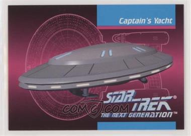 1992 Impel Star Trek The Next Generation - [Base] #111 - Captain's Yacht