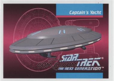 1992 Impel Star Trek The Next Generation - [Base] #111 - Captain's Yacht