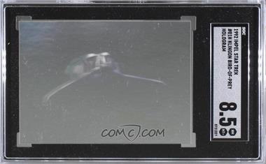1992 Impel Star Trek The Next Generation - Holograms #01H - Klingon Bird-Of-Prey [SGC 92 NM/MT+ 8.5]