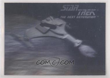 1992 Impel Star Trek The Next Generation - Holograms #02H - Klingon Vor'Cha Class Attack Cruiser