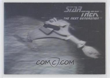 1992 Impel Star Trek The Next Generation - Holograms #02H - Klingon Vor'Cha Class Attack Cruiser