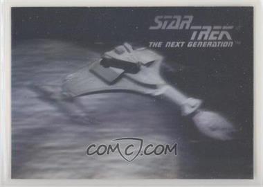 1992 Impel Star Trek The Next Generation - Holograms #02H - Klingon Vor'Cha Class Attack Cruiser