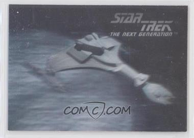 1992 Impel Star Trek The Next Generation - Holograms #02H - Klingon Vor'Cha Class Attack Cruiser