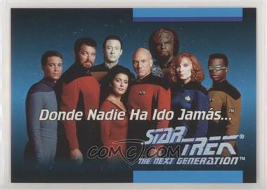1992 Impel Star Trek: The Next Generation Inaugural Edition - Language Cards #01B - Spanish