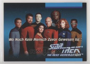 1992 Impel Star Trek: The Next Generation Inaugural Edition - Language Cards #01C - German