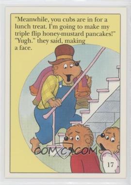 1992 Ken-Wis Berenstain Bears Story Cards - [Base] #17-18 - "Meanwhile, you cubs…"/But on the third flip…