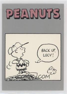 1992 ProSports Peanuts Classics - [Base] #310 - Back Up, Lucy!
