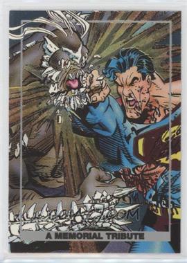 1992 SkyBox Doomsday: The Death of Superman - A Memorial Tribute #S2 - Superman