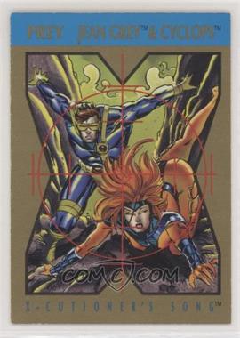1992 SkyBox X-Cutioners Song - [Base] #JGCY - Jean Grey & Cyclops [EX to NM]