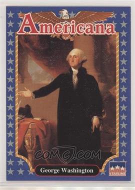 1992 Starline Americana - [Base] #10 - George Washington
