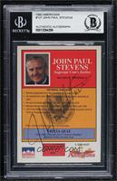 John Paul Stevens [BAS BGS Authentic]