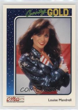 1992 Sterling Cards CMA Country Gold - [Base] - Gold #82 - Louise Mandrell