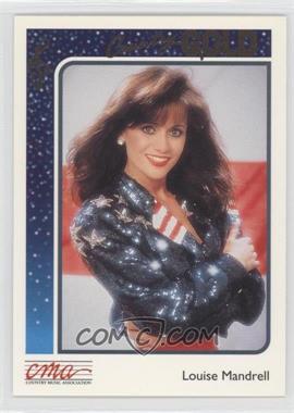 1992 Sterling Cards CMA Country Gold - [Base] - Gold #82 - Louise Mandrell