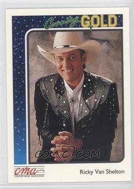 1992 Sterling Cards CMA Country Gold - [Base] #60 - Ricky Van Shelton