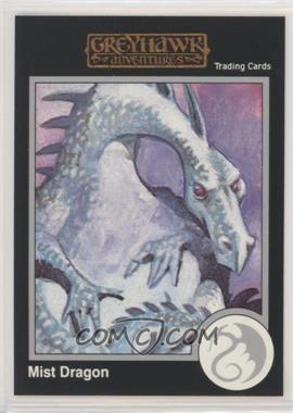 1992 TSR Advanced Dungeons & Dragons - [Base] - Silver #372 - Greyhawk Adventures - Mist Dragon