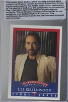 Lee Greenwood (Light Colored Jacket) [CAS Certified Sealed]