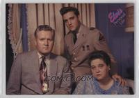 Elvis Presley, Vernon Presley, Gladys Presley