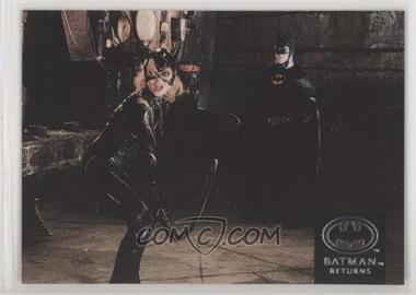 1992 Topps Stadium Club Batman Returns - [Base] #92 - Catwoman, Batman