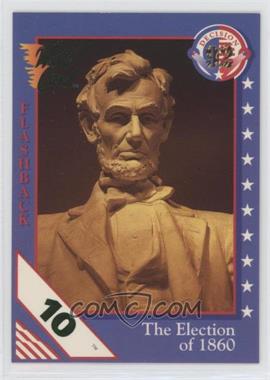 1992 Wild Card Decision '92 - [Base] - 10 Stripe #33 - Abraham Lincoln [EX to NM]