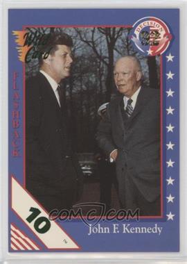1992 Wild Card Decision '92 - [Base] - 10 Stripe #57 - John F. Kennedy, Dwight D. Eisenhower